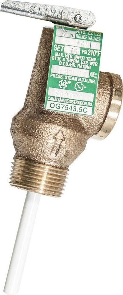 Raritan Engineering 75-psi-dekompressionsventil Silber Silber One Size