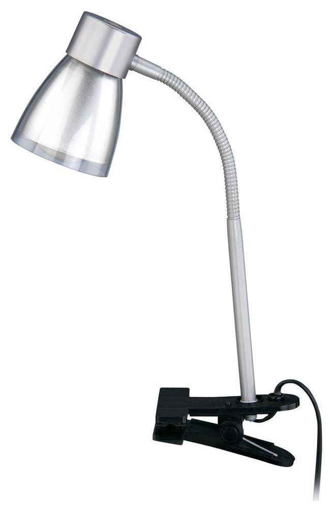 Stolová lampa Briloner titán 1x40 W/E14 s klipom Obrázok produktu 