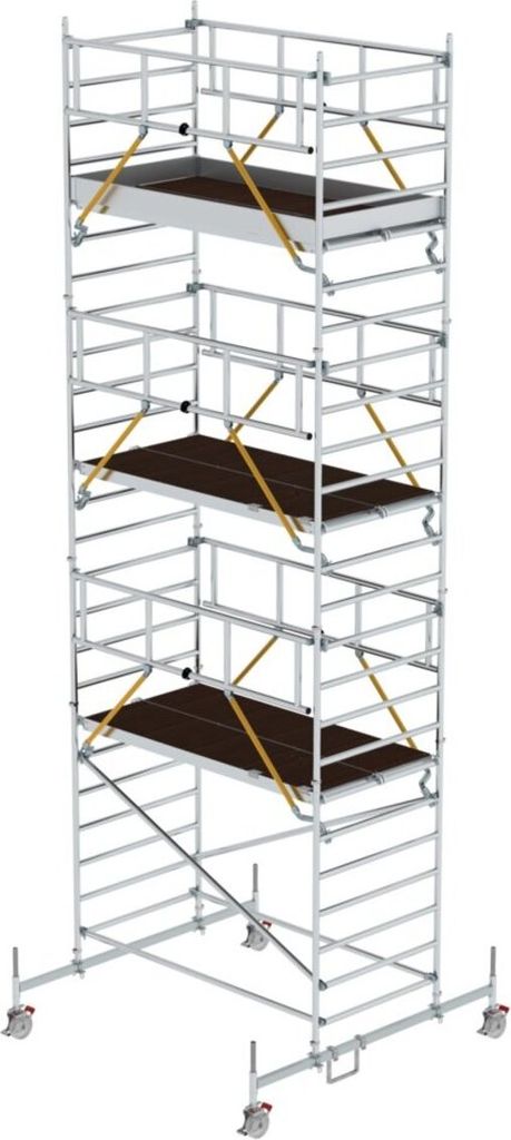 MUNK Rollgerüst SG mit Doppelplattform 1,35x2,45m Plattform 8,62m AH