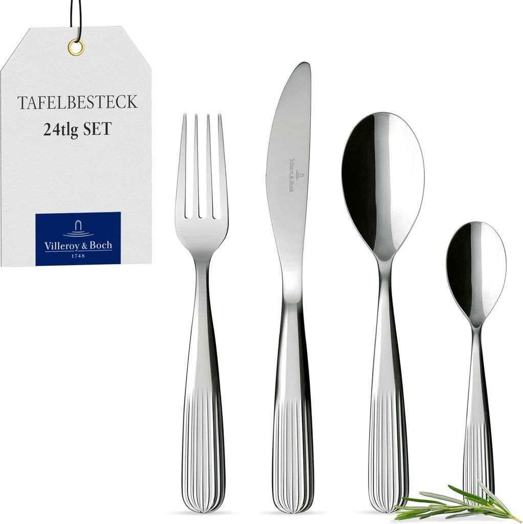 Villeroy & Boch Rose Garden Tafelbesteck 24tlg. Produktbild 