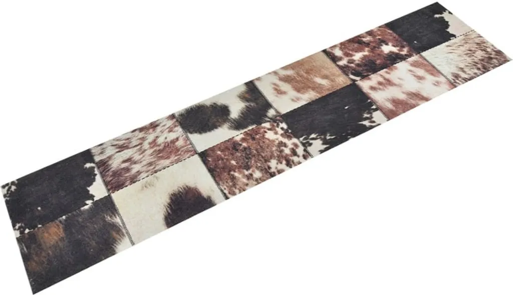 Tapis de cuisine long 60x300 cm pour protection de sol, Velours Lavable