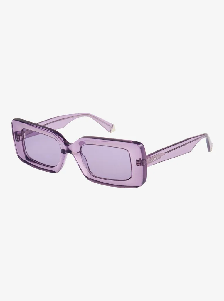 Roxy Cascade Masque de ski Anti-buée Violet brillant - Écran Miroir