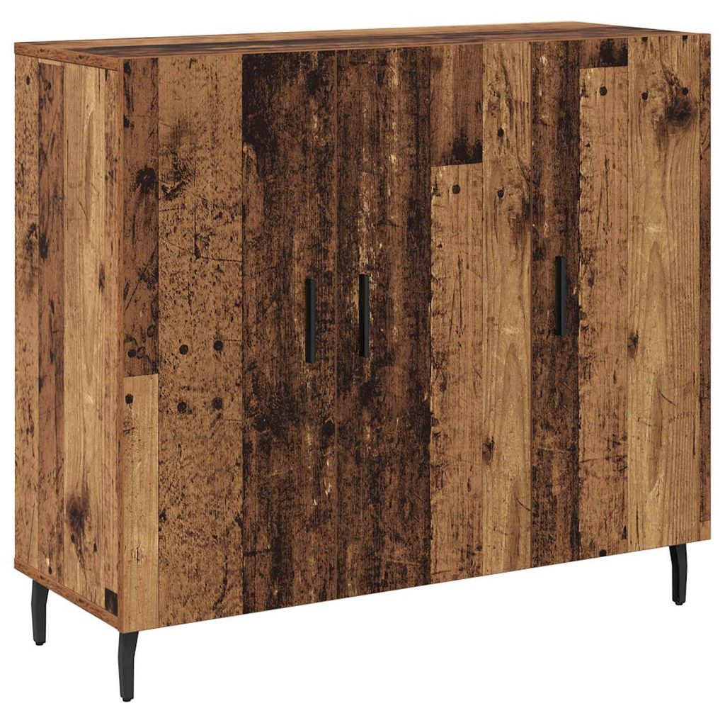 Sideboard Altholz 90 x 34 x 80 cm Holzwerkstoff