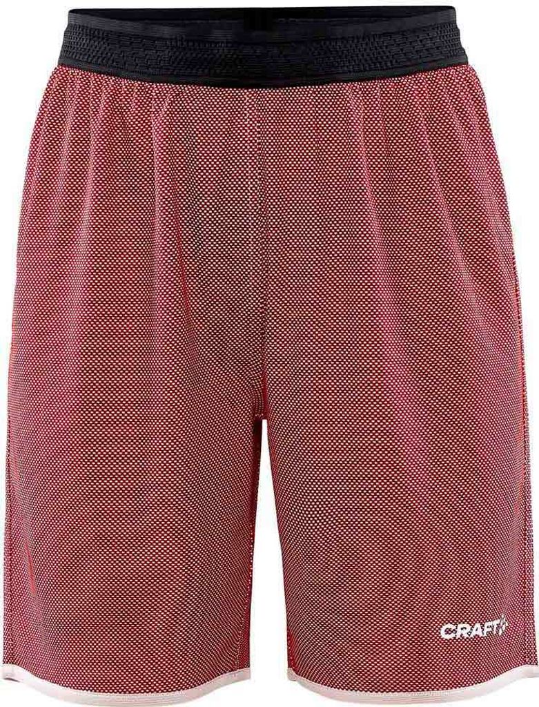 CRAFT Progress Reversible Basket Shorts W Bright Red/White XS