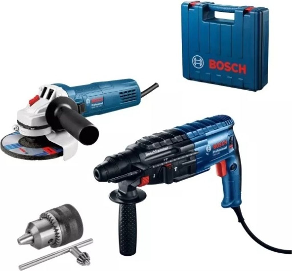 Bosch Bohrhammer Gbh 240 + Winkelschleifer Gws 750-125 S
