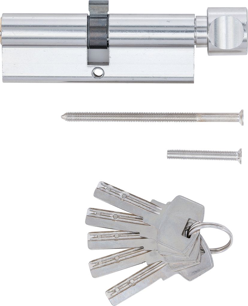 BGS Diy 85290 Sicherheits-Türzylinder, Drehknauf, 45/45, 90 Produktbild 