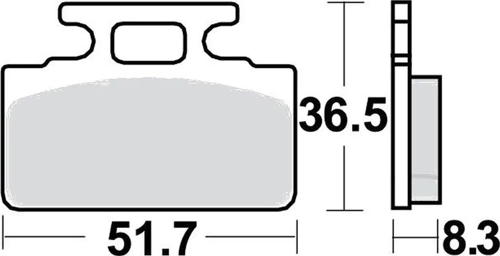 Plaquettes de frein Pamoto avant Honda ZB 50 P Monkey 88-91 semi-métal