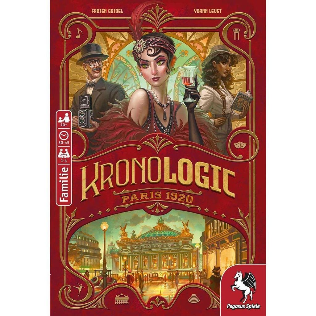 Pegasus Spiele Kronologic – Paris 1920 18710G