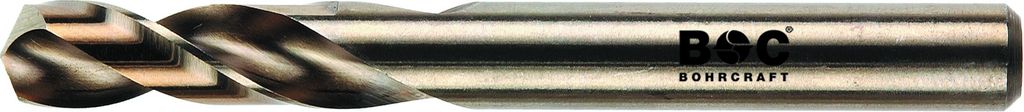 Bohrcraft Metallbohrer Spiralbohrer extra kurz DIN 1897-E Typ N // 2,7 mm