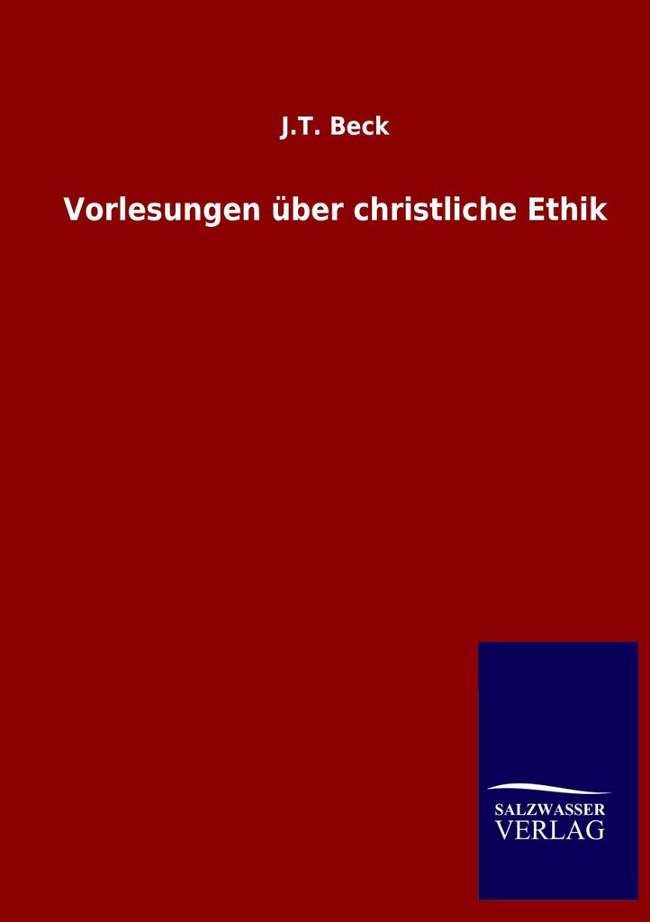 Vorlesungen über christliche Ethik