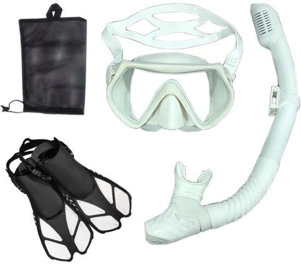 Kit de plongée anti-buée et anti-fuite - Pack snorkeling adulte complet