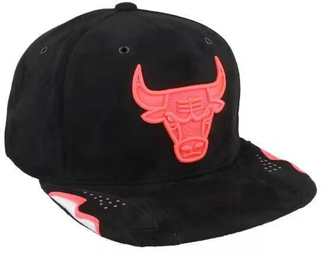 Snapback Chicago Bulls Mitchell & Ness Nero - Cappellino Regolabile UNI