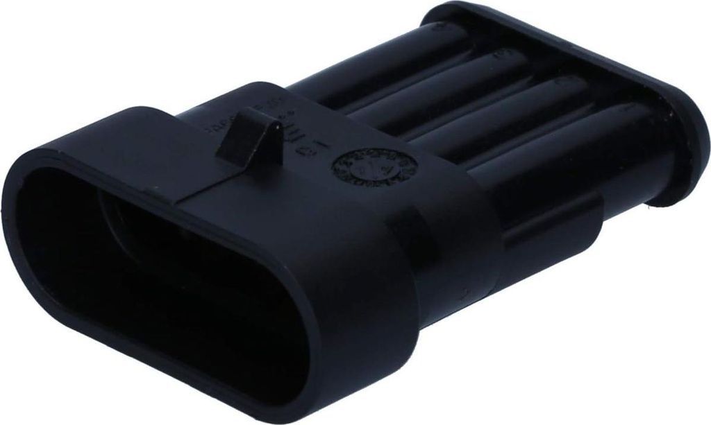 10 Stück AMP 0-0282106-1 Superseal Stiftgehäuse 4-polig I Original vom deutschen Händler
