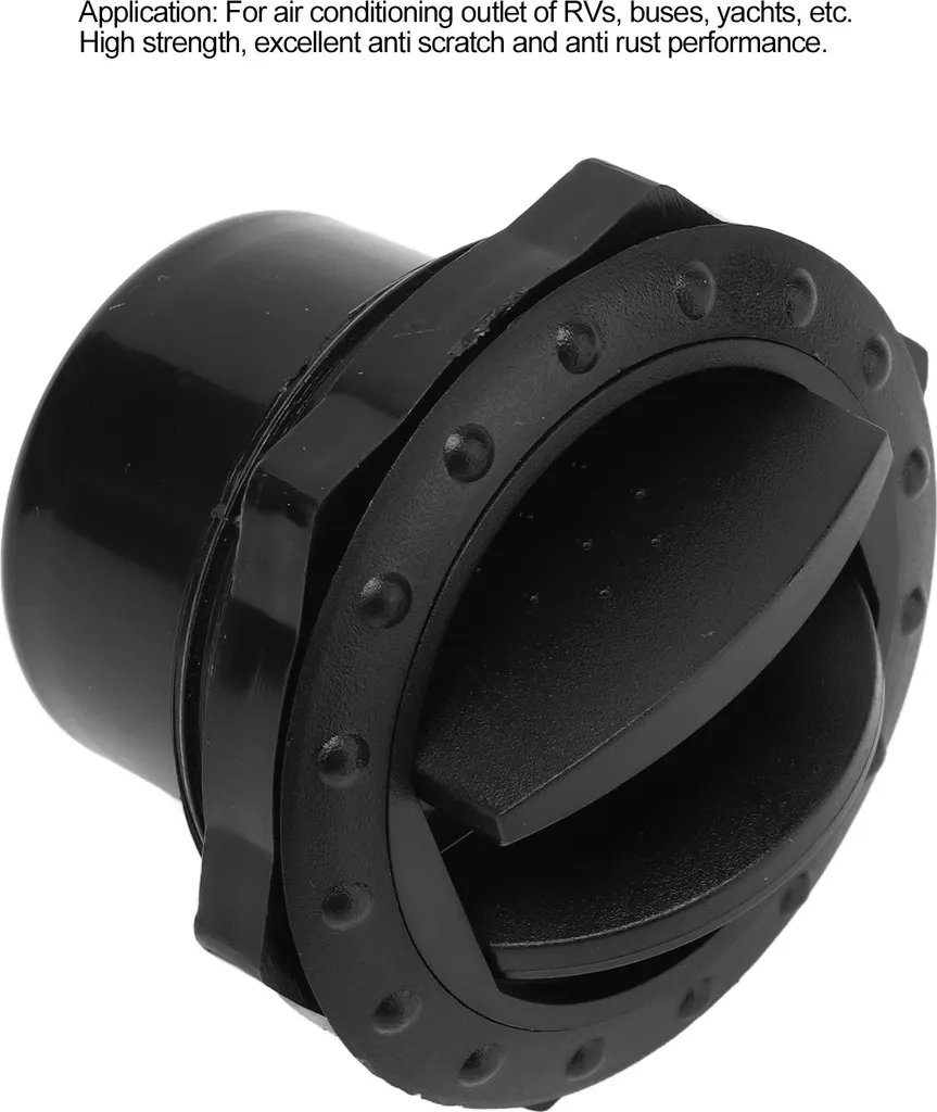 Kit 4 Deflettori Aria Condizionata 60mm Universali Bus e RVS - 3