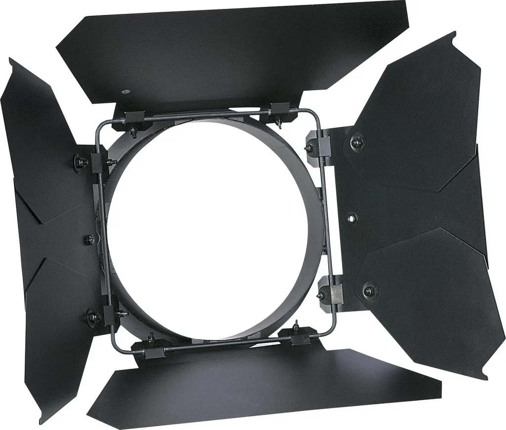 Barndoor Métallique Showtec Noir 4 Volets pour Projecteur Performer