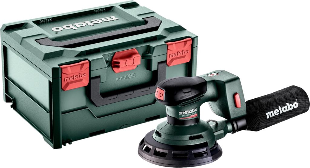 Metabo SXA 18 LTX 150 BL akumulatorowa szlifierka Zdjęcie produktu 