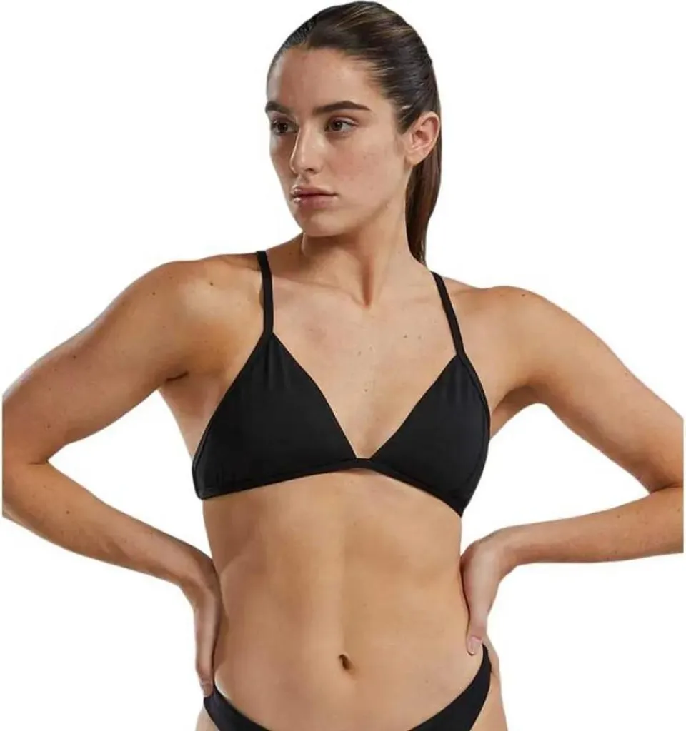 Haut de Bikini Noir Tyr Durafast Elite Ultra Résistant au Chlore Taille M
