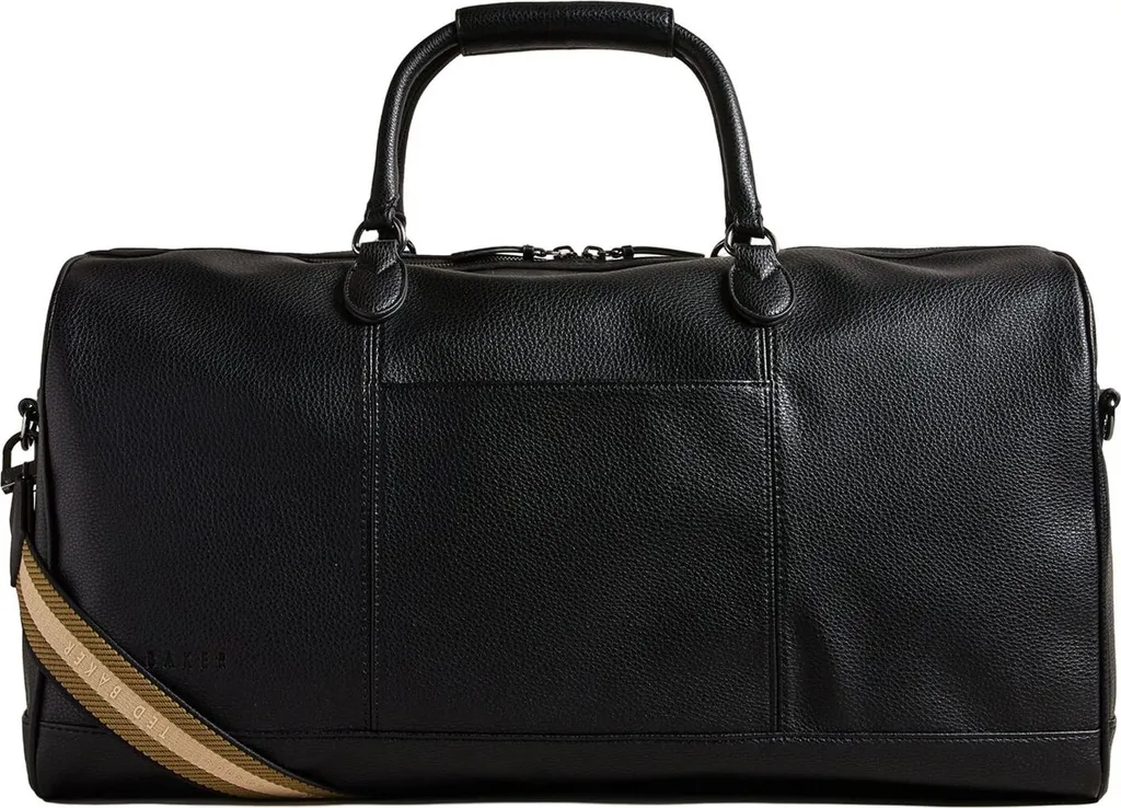 Sac de voyage Kalvin Ted Baker noir - Holdall haut de gamme en toile