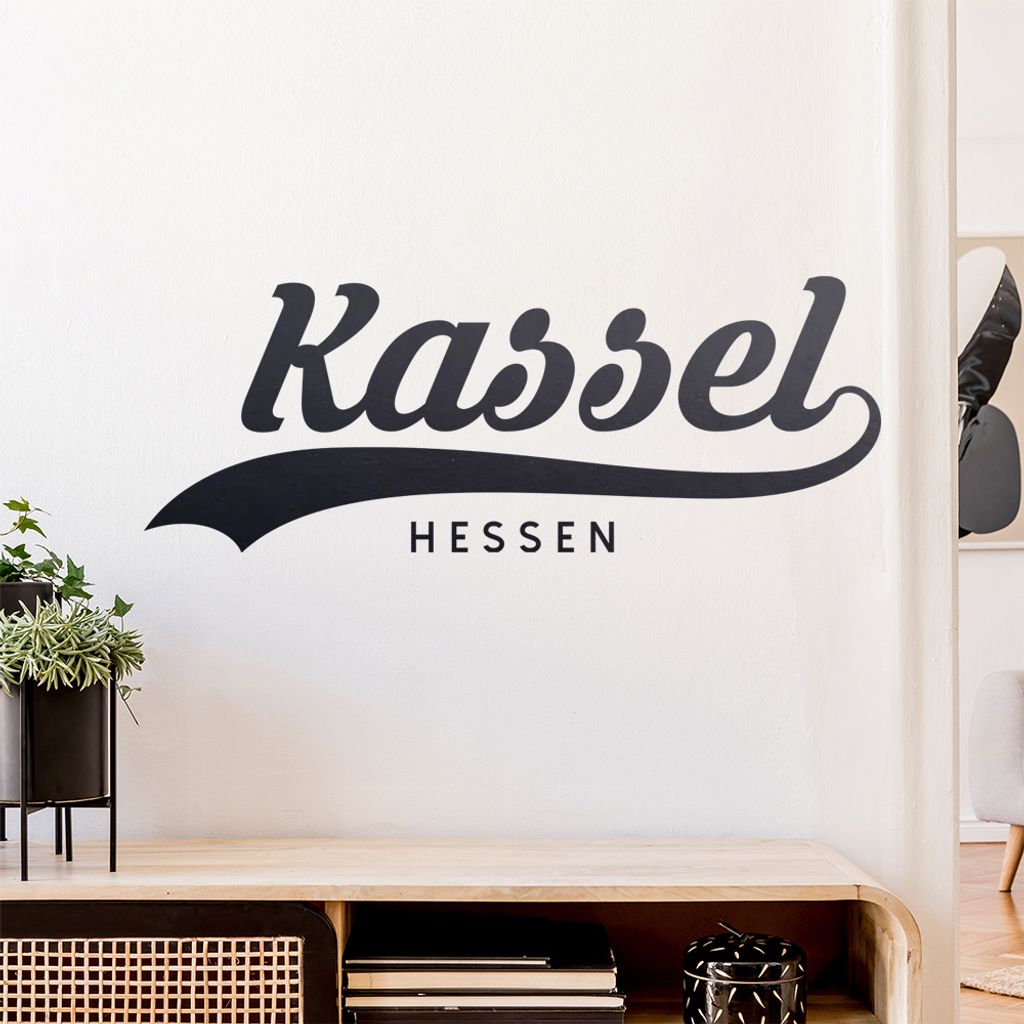 Kassel Hessen Wandtattoo Wandaufkleber Wall Sticker - Dekoration, Küche, Wohnzimmer, Schlafzimmer, Badezimmer