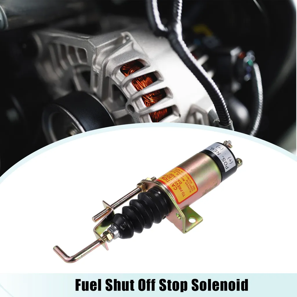 Électrovanne d'arrêt de carburant 36607197 pour moteur diesel Lister