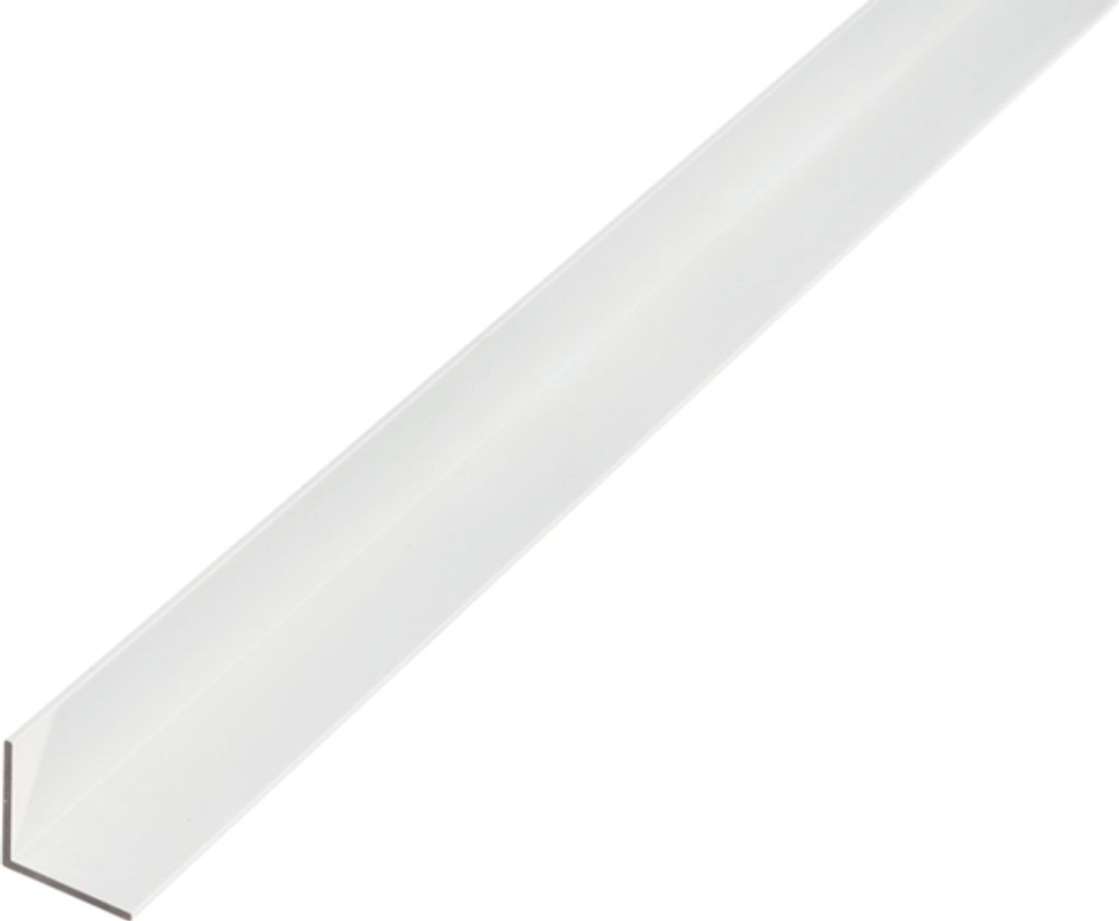 Alberts Winkelprofil | Aluminium, silberfarbig eloxiert | 1000 x 60 x 60 mm
