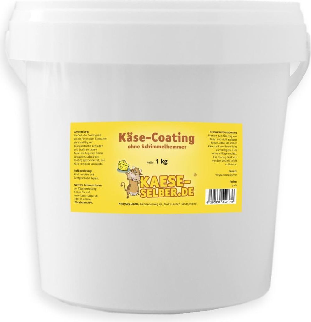 Käse-Coating 1 kg zum Versiegeln von selbst gemachtem Käse, Produktbild 