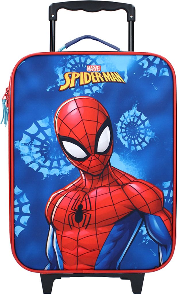 Detský modrý kufor Spiderman Obrázok produktu 2