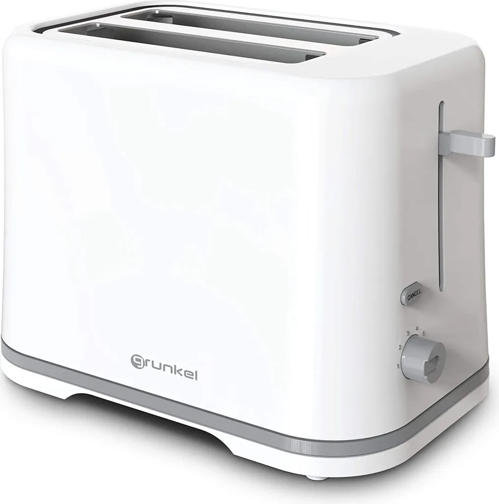 Petit-déjeuner rapide avec le Grille-pain Grunkel 870 W performant