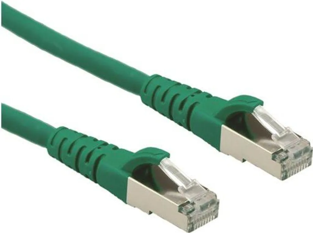 Cavo ROLINE CAT 6a SFTP 20m Verde - Patch Cord Professionale RJ45 PiMF