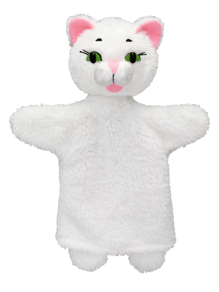 Handpuppe Katze 26 cm Mehrfarbig, 24601A
