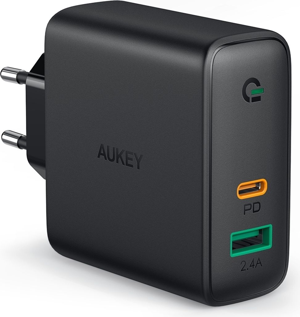 Caricatore USB-C AUKEY con Dynamic Detect e GaNFast Tech, Immagine del prodotto 