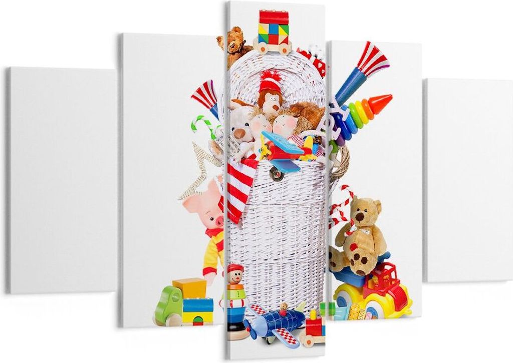 Bild auf Leinwand - Leinwandbild - Spielzeug Kinder Spaß Produktbild 