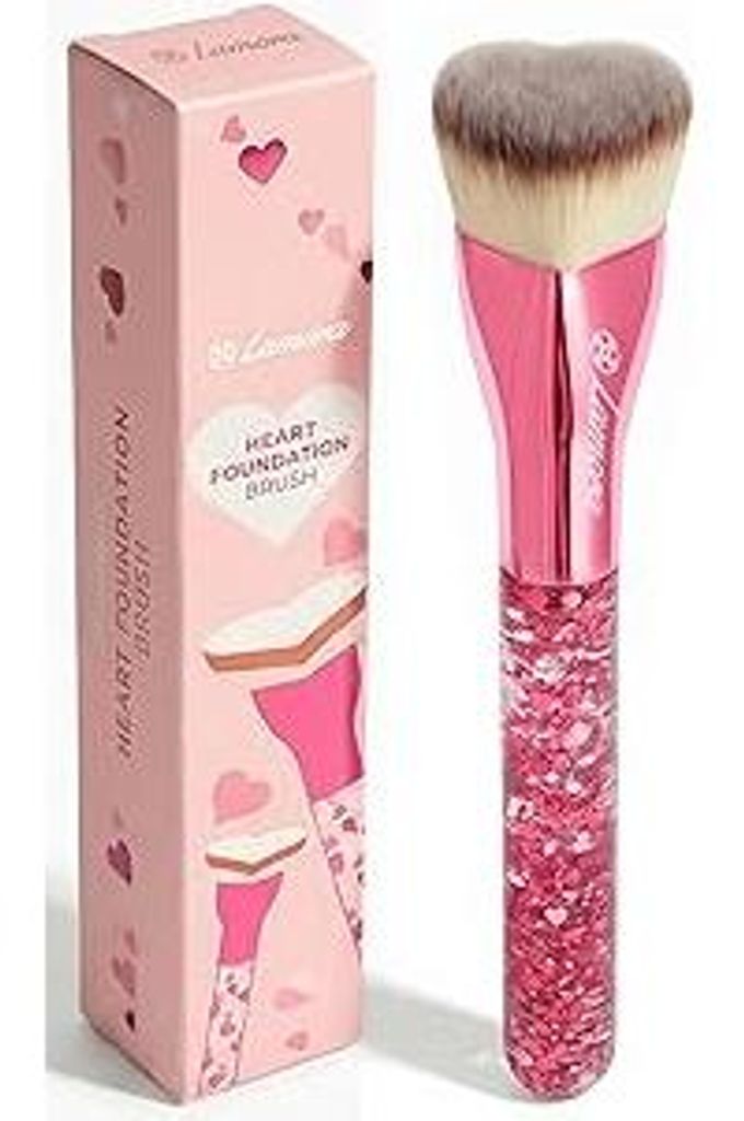 Make Up Kabuki - Premium Synthetischer Pinsel für Cremige, Pudrige oder Flüssige Foundation - Vielseitiger Makeup Pinsel zum Verblenden von Blush...