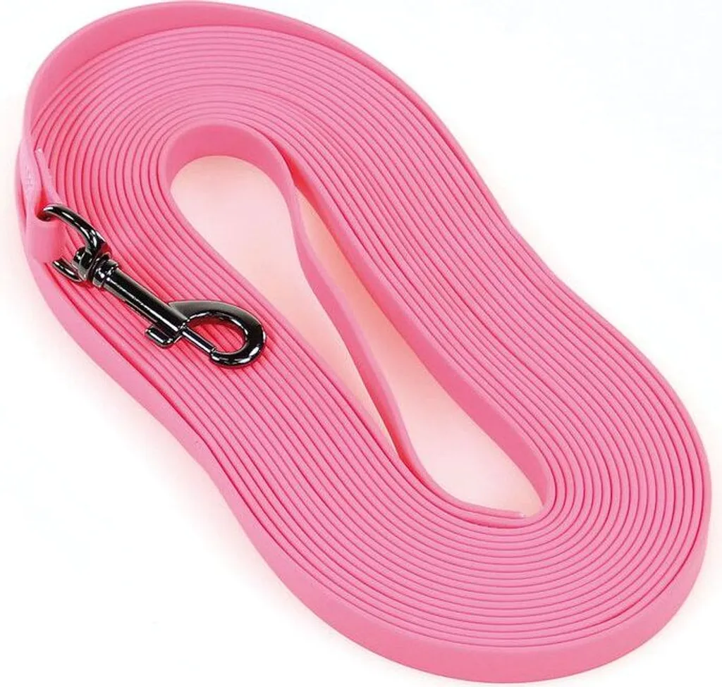 Laisse de rappel 10m SwissPet NEON pour éducation canine et pistage