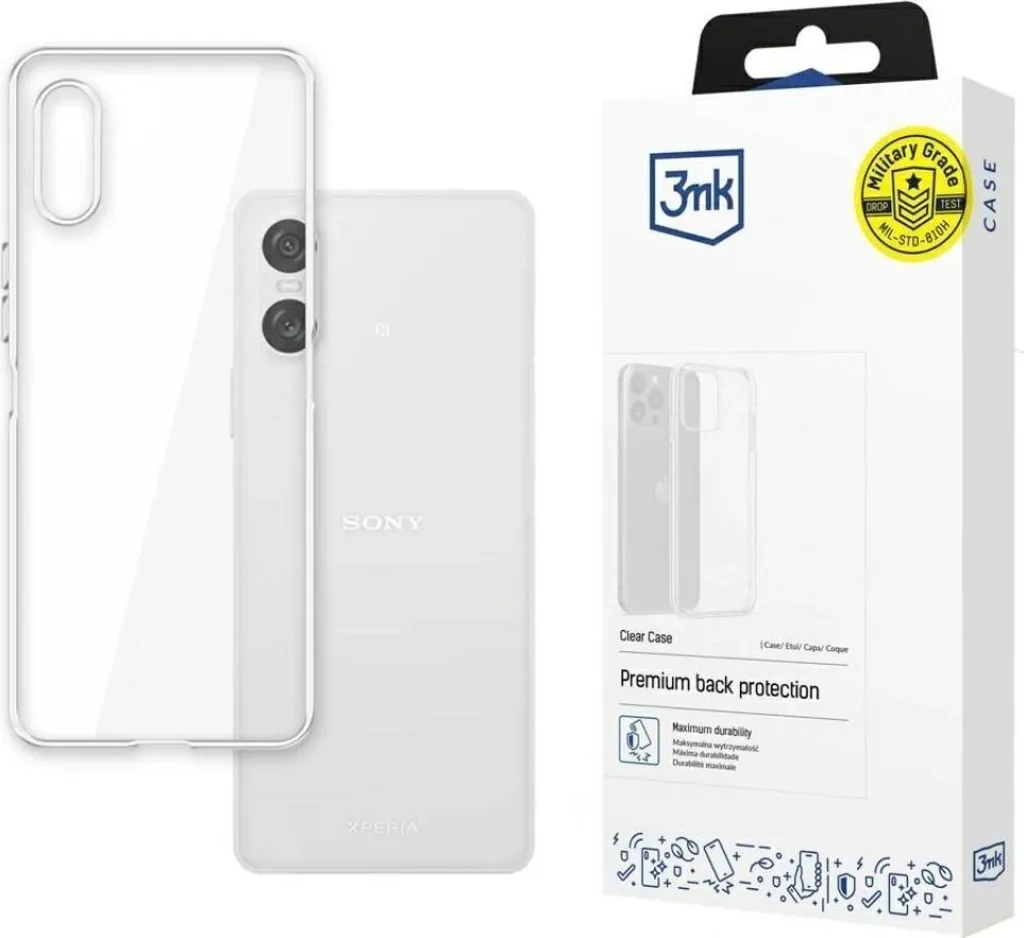 Offerta Custodia Sony Xperia 10 VI 3mk Clear Case - Protezione Economica