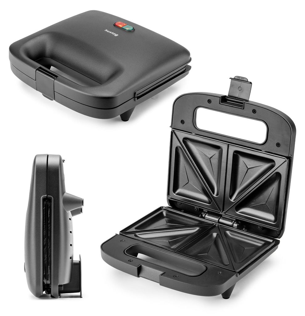 HUSLOG Trojuholníkový sendvičovač EasyBite 1000 W HUS1042 Obrázok produktu 