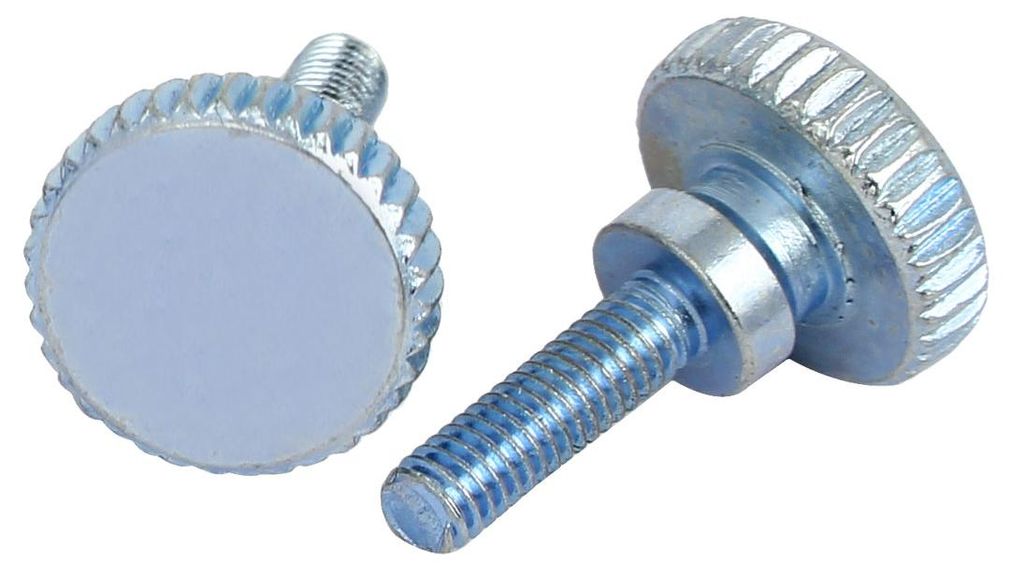 10 Stš¹ck M3x10mm Flaches Kopf Vollgewinde Daumenschrauben Bolzenverschluss DE de