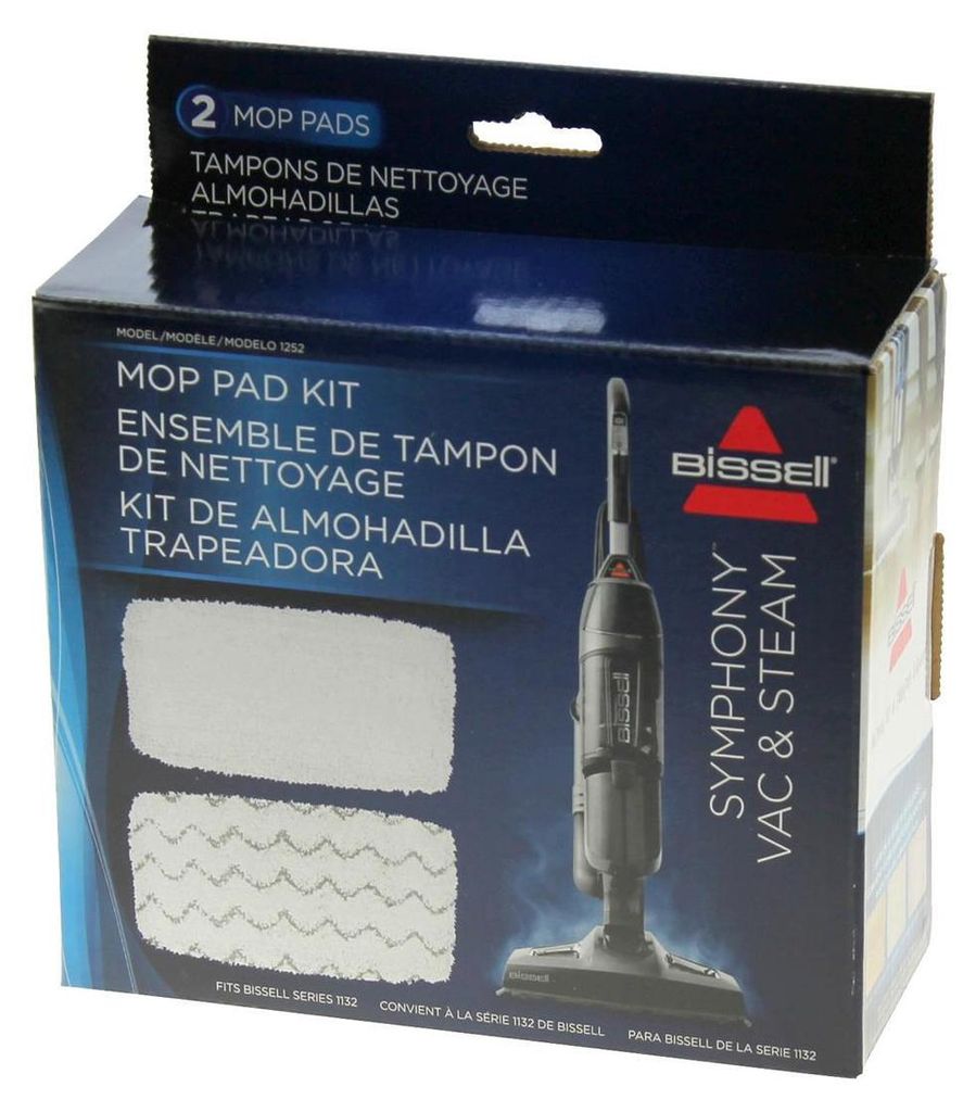 Bissell Vac & Steam - Mop Pads, Weiß, Vac & Steam, Box, 2 Produktbild 