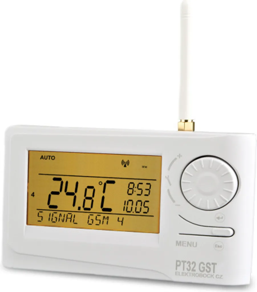 Thermostat d'ambiance sans fil Elektrobock BPT32 GST avec module GSM intégré