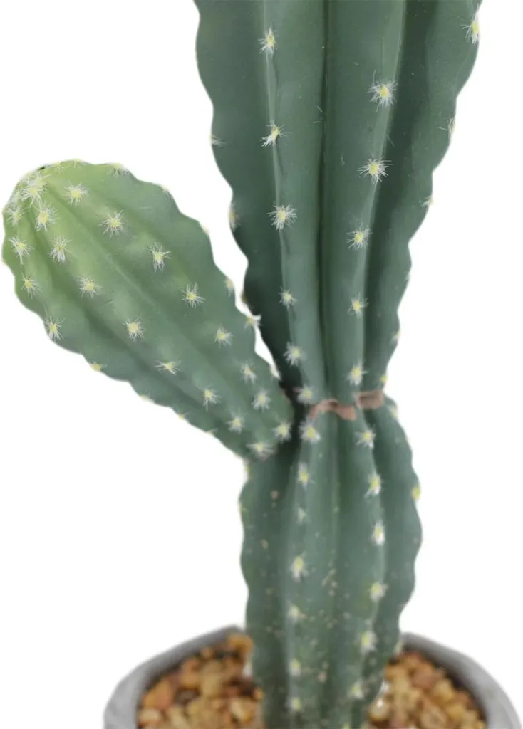 Cactus Artificiale 88cm - Pianta Finta da Esterno ed Interno - Stile Bonsai - 8