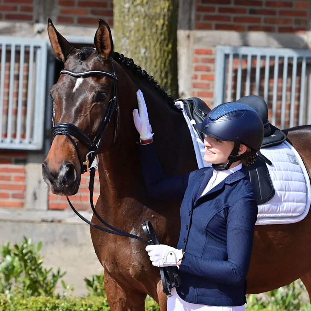 Veste d'équitation Malaga BUSSE Bleu Taille 38 pour Concours - 5