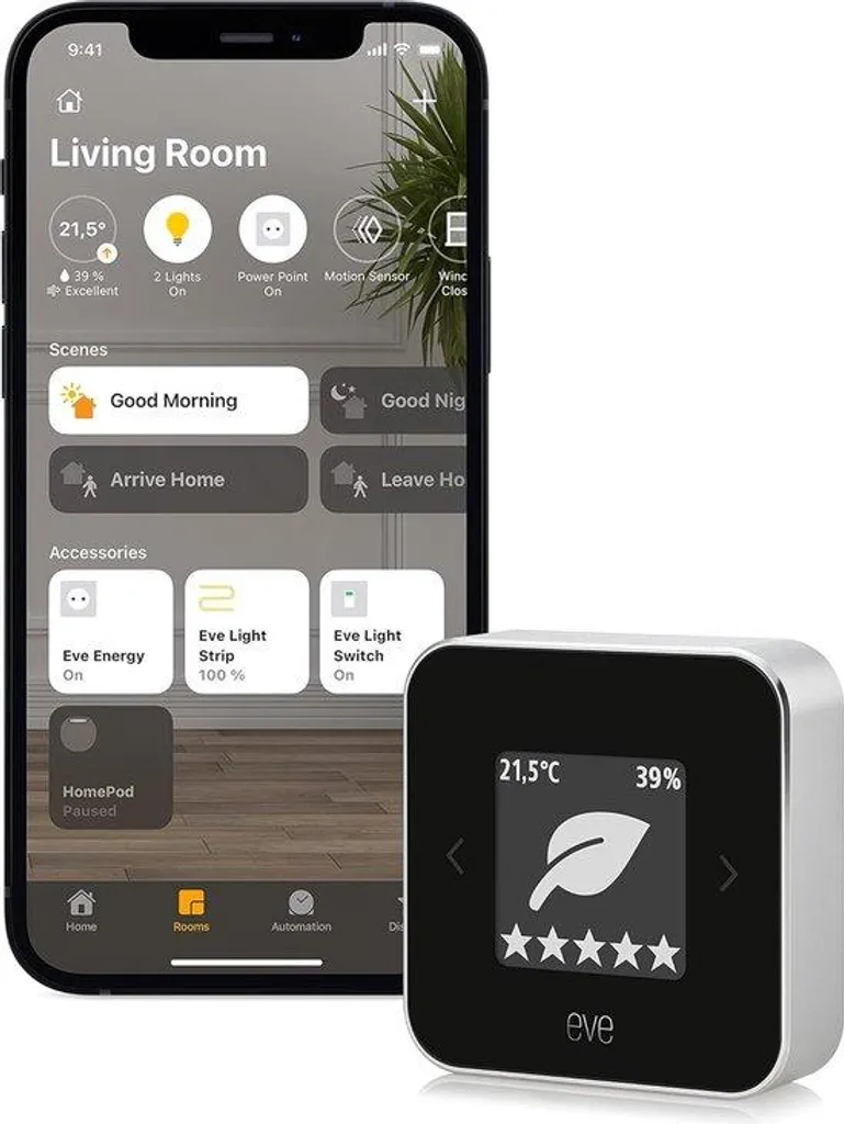 Capteur de qualité de l'air intérieur COV avec technologie Thread et BLE