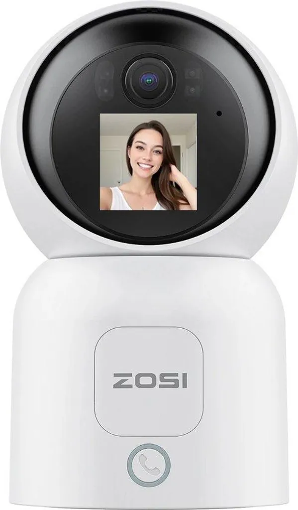 Caméra bébé WiFi 5GHz anti-interférences 4MP avec écran de contrôle HD