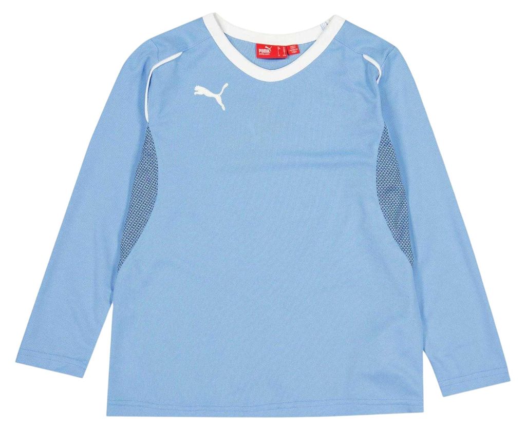 Puma - "V5.08" T-Shirt für Kinder, Hochleistungsmaterial, Langärmlig GT19032 (128) (Blau)