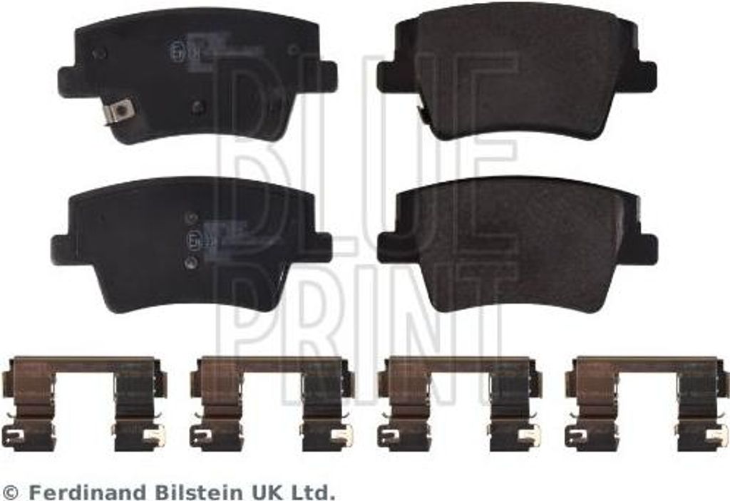 BLUE PRINT ADBP420027 Bremsbelagsatz, Scheibenbremse OE 58302S1A70 kompatibel mit Santa Fe