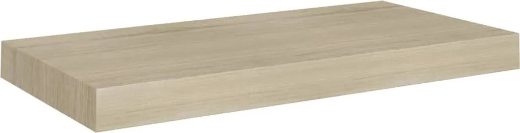 Scaffale a Parete Rovere SYFAX 40x23 cm | Mensola Sospesa Effetto Legno