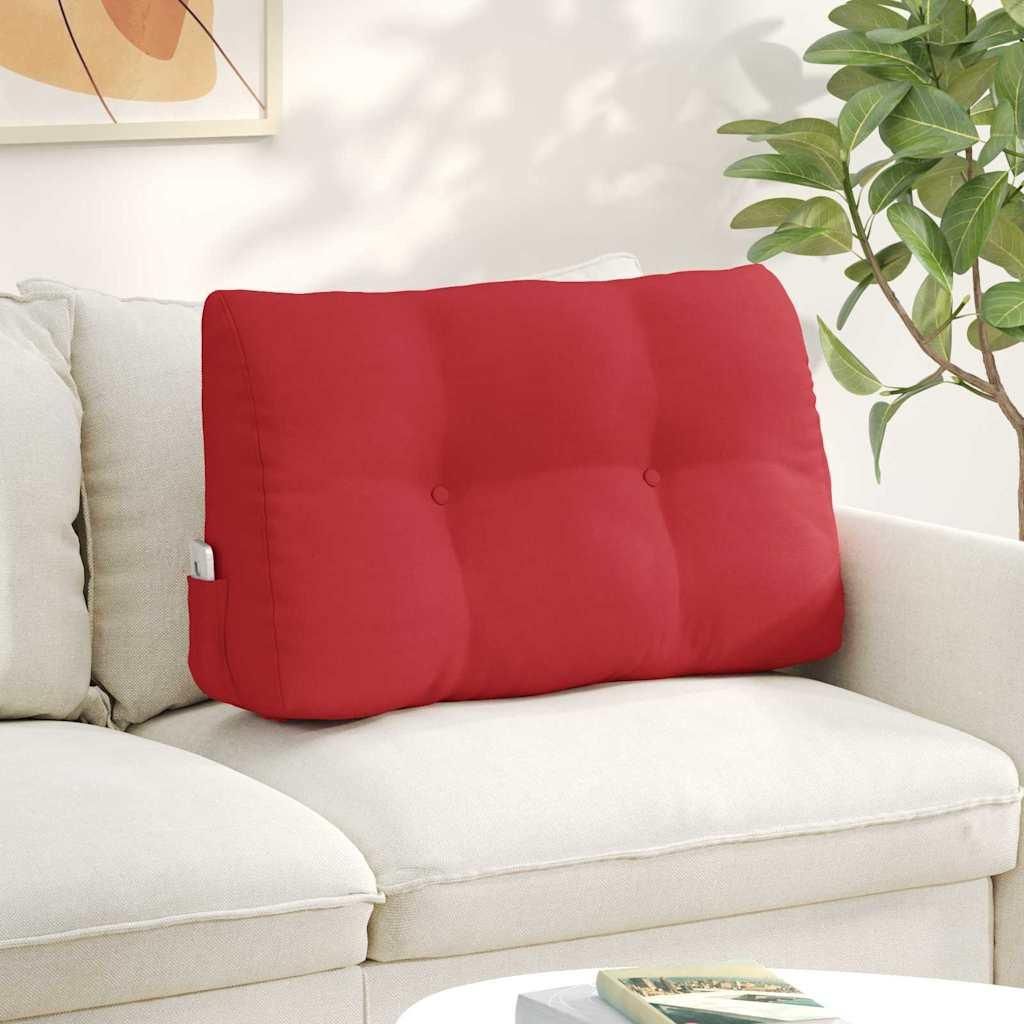 "Schlussverkauf" Rücken Kissen -Sitzkissen - 1 PC - Rot 80x24x50 cm Stoff C8267