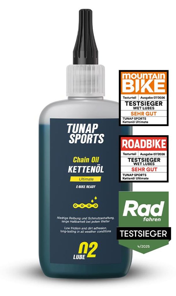 TUNAP SPORTS Kettenöl Ultimate Edition 2025 – 100 ml Produktbild 