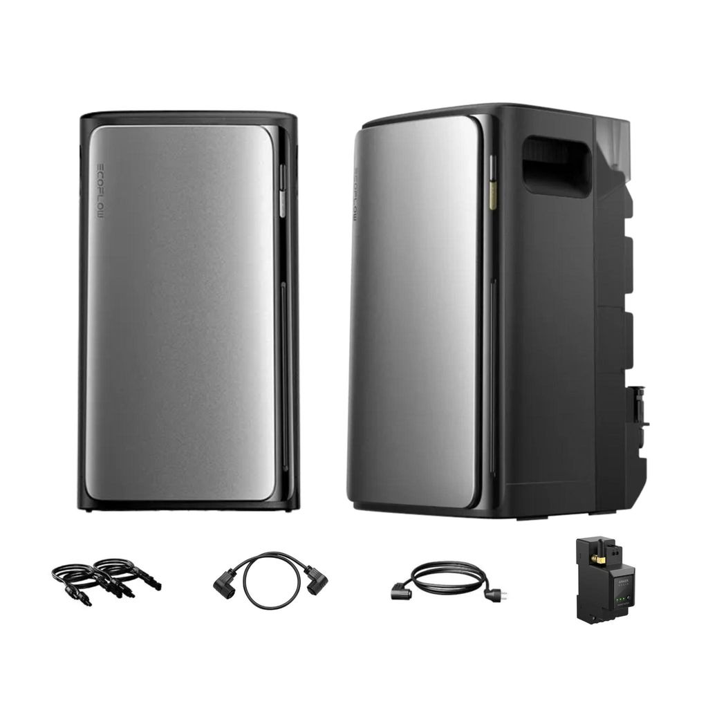 Powerness Balkonkraftwerk Speicher – EcoFlow STREAM Ultra 1,92 kWh (4 MPPT) Speicher mit STREAM Pro 1,92 kWh (3 MPPT) und Smart Meter, (0% MwSt)