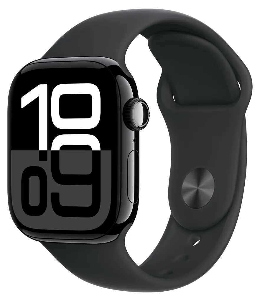 Apple Watch Series 10 42 mm Alu Jet Black : Suivi Santé et Sport Complet